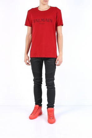 Waxed biker jeans, zdjęcie 2 Waxed biker jeans od Balmain